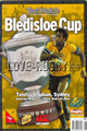 Australia v New Zealand 2004 rugby  Programme